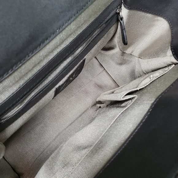 Zac Posen Black and Gunmetal Eartha Satchel - Picture 13 of 16